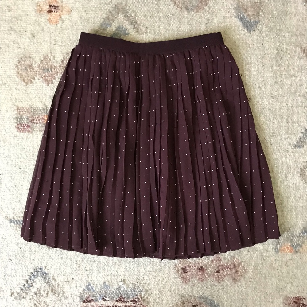 Uniqlo Pleated Mini Skirt